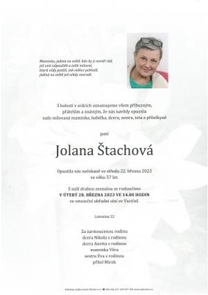 Jolana Štachová, Lutonina